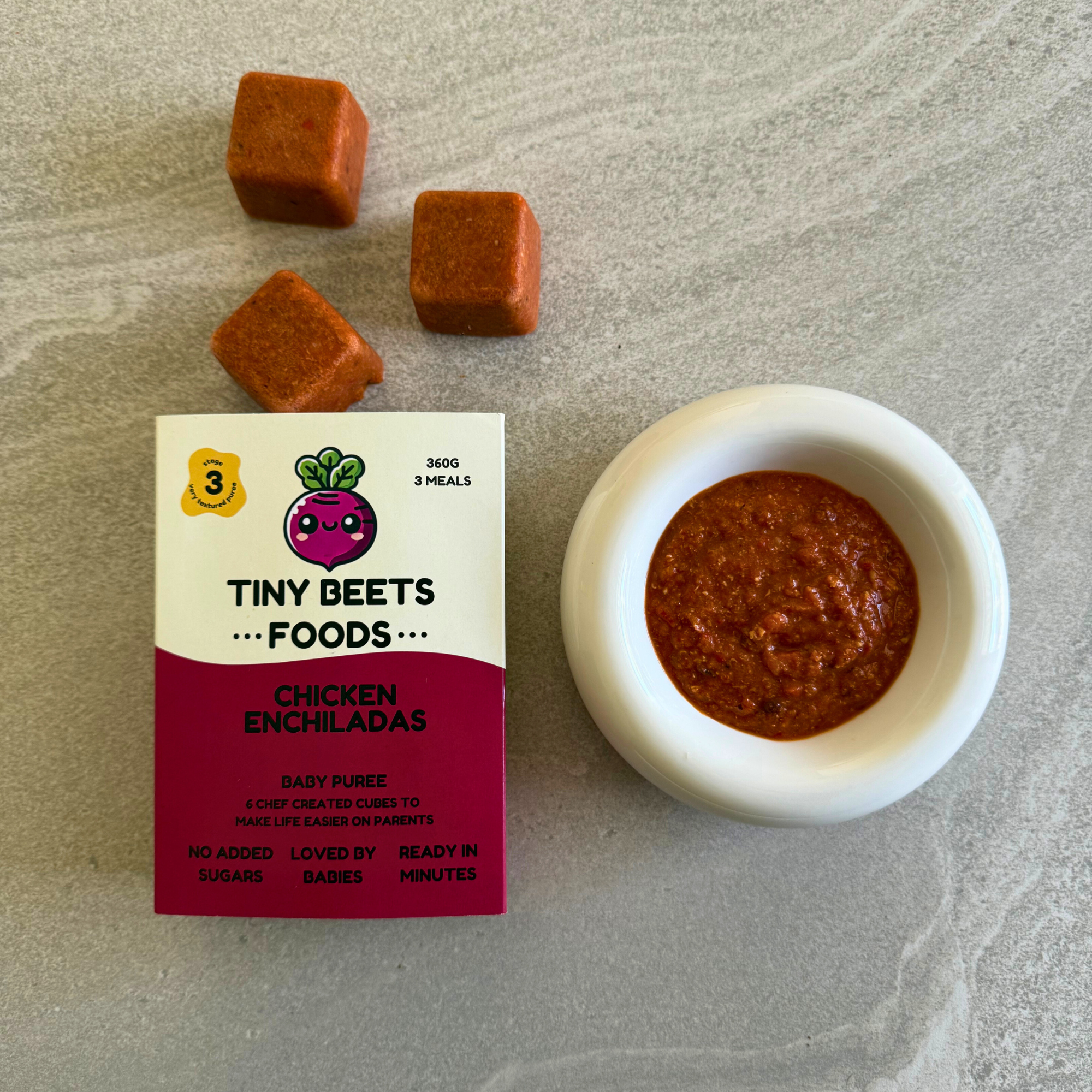 Chicken Enchiladas (8 Month Old Baby Puree) Tinybeets Foods