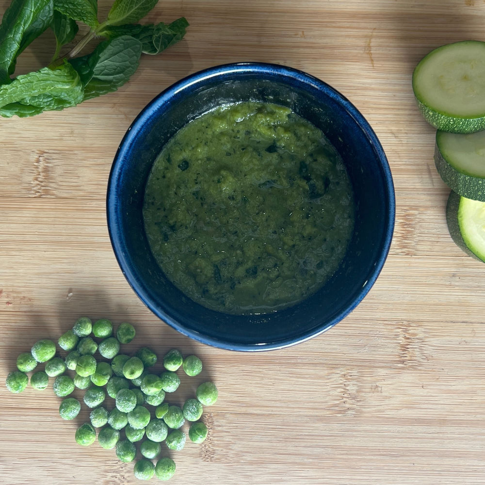 Zucchini, Pea & Bone Broth