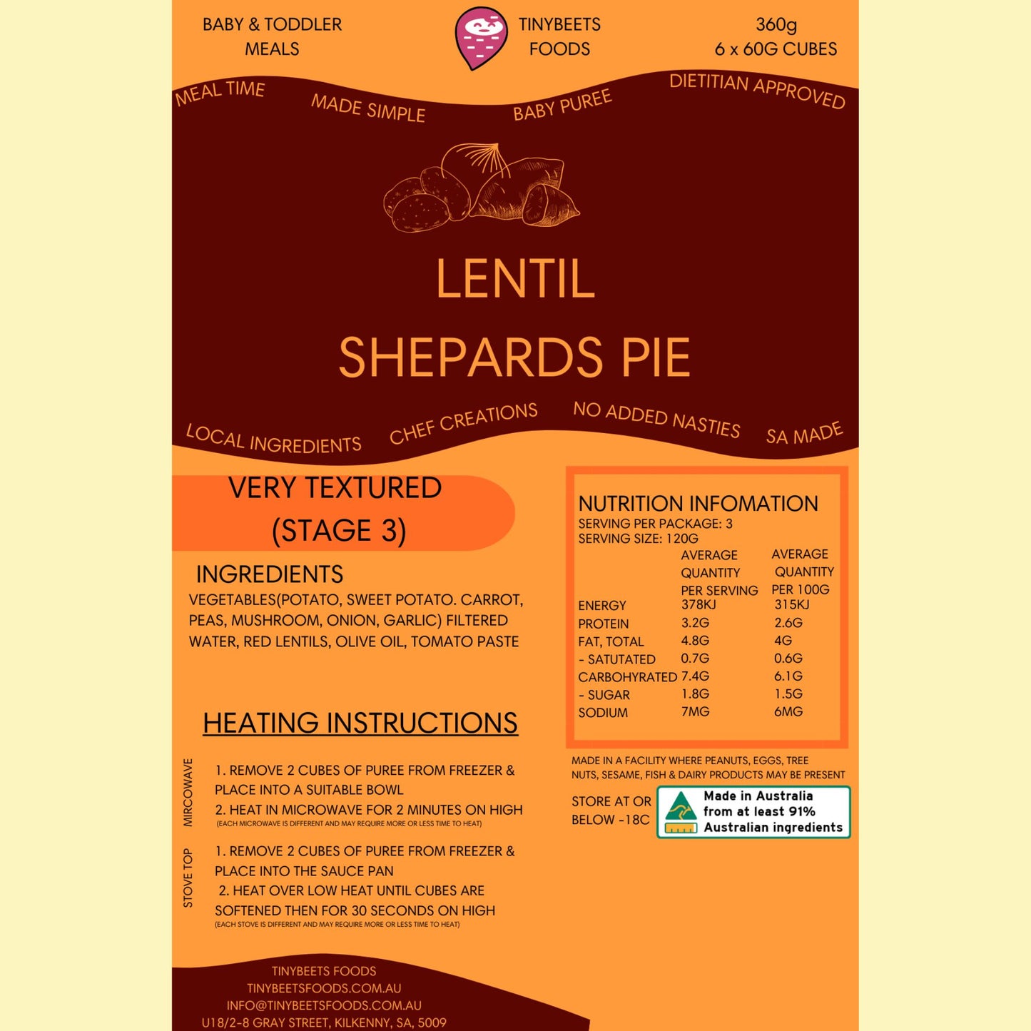 
                  
                    Lentil Shepard's Pie
                  
                