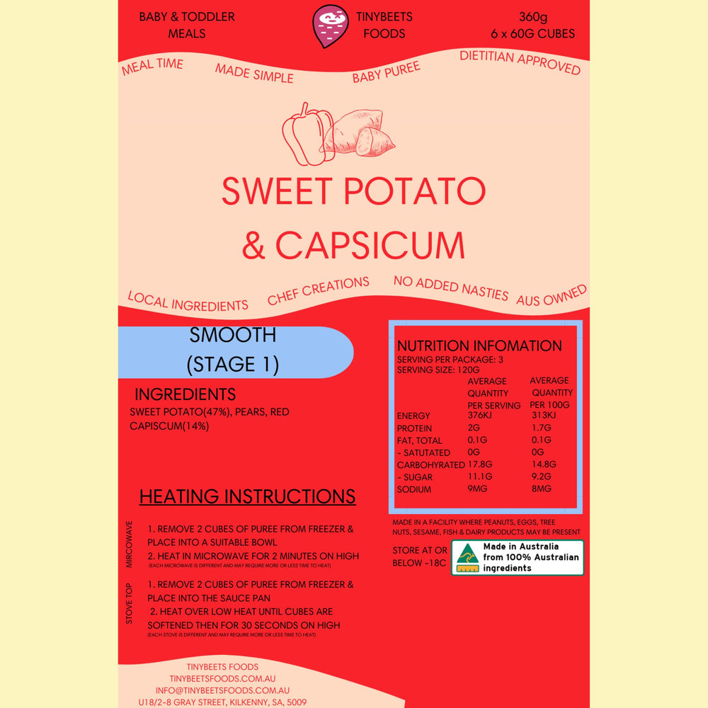 
                  
                    Sweet Potato & Capsicum
                  
                