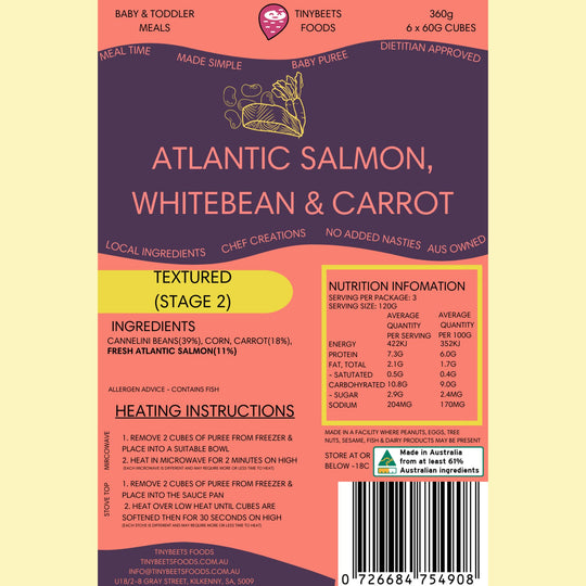 Salmon, White Bean & Carrot