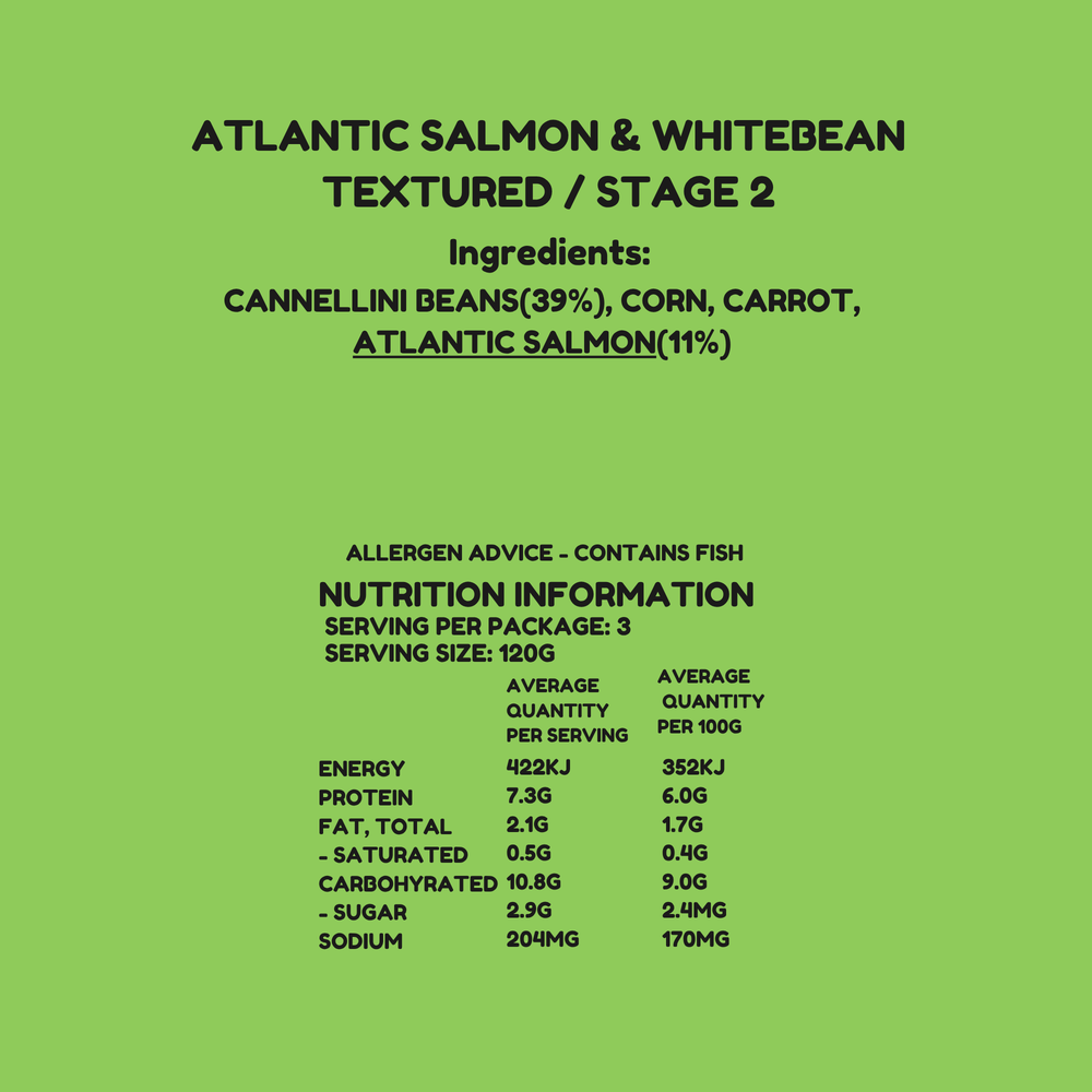 
                  
                    Salmon, White Bean & Carrot
                  
                