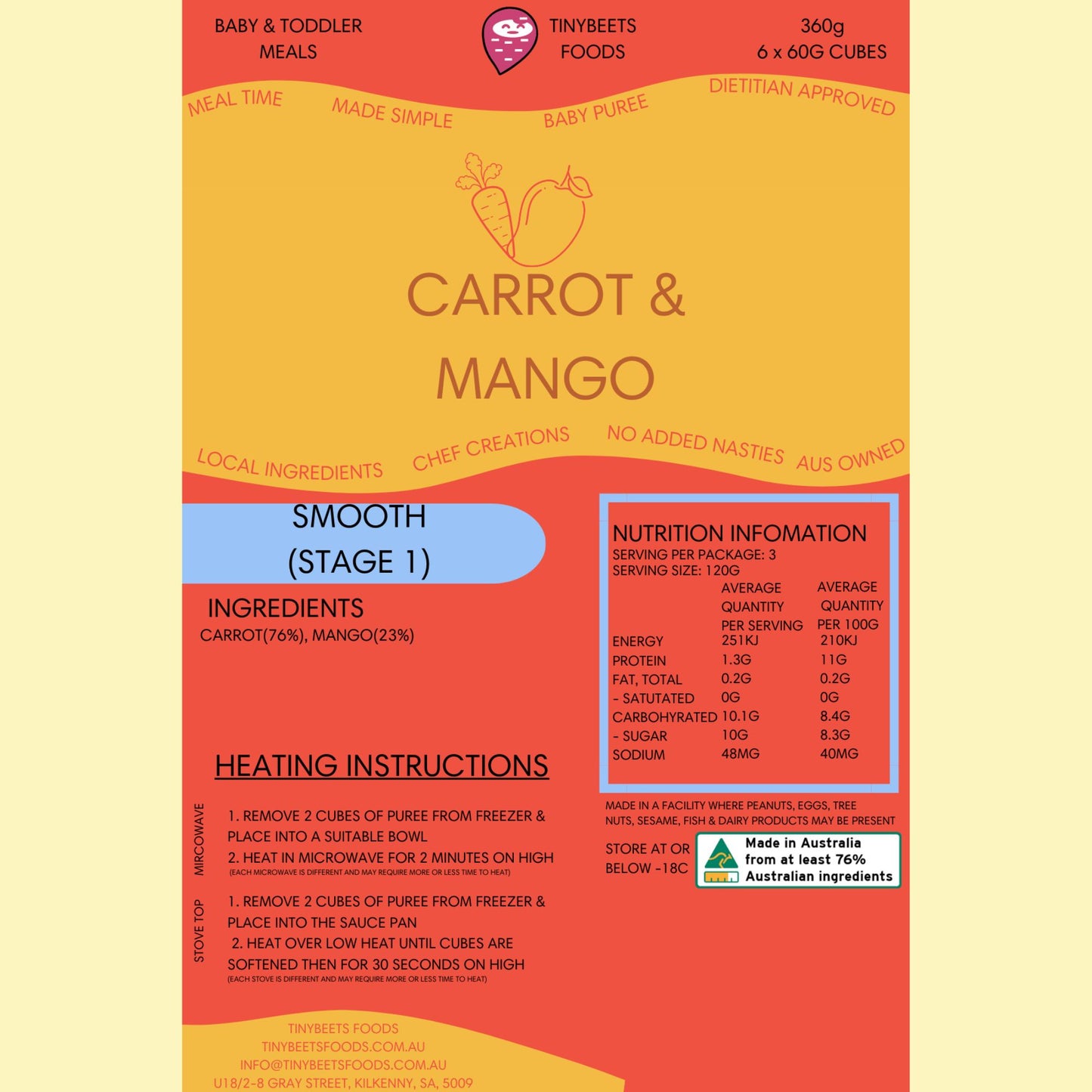 
                  
                    Carrot & Mango
                  
                