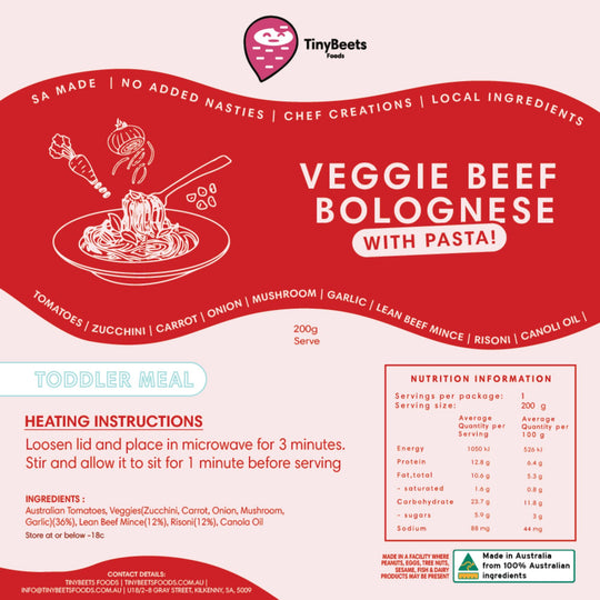 Veggie Beef Bolognese With Pasta